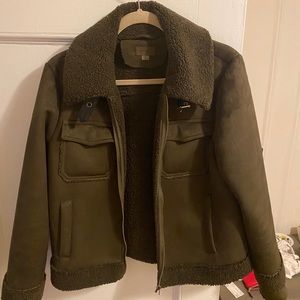 MOTHER Suede Jacket